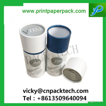 Customized Paper Round Tube Box Cosmetic Face Cream Paper Box Luxury Wine Box Tea Packaging Box